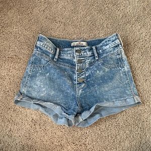Hollister Denim Hi Rise Shorts